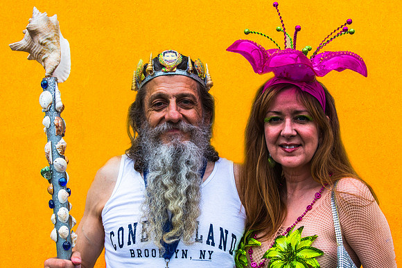Coney Island Mermaid Parade 2015: Portrait_11